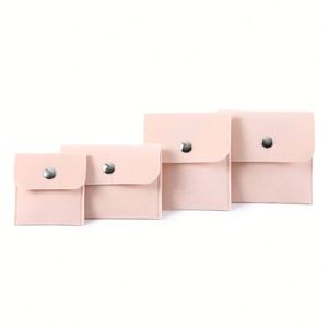 Bolsa de Almacenamiento de Joyería Personalizada, Bolsa de Viaje de Terciopelo para Collares, Pendientes y Anillos, Bolsitas para Joyería - Product Image 6