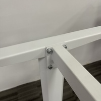 Pieds de table contemporains en acier inoxydable, réglables et faciles à assembler, pour mobilier d'école, de bureau, de cuisine, de salle à manger et d'intérieur