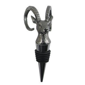 Metal Deer Wine Stopper With Sealing Rubber Ring For Bottle Preservation Home Bar Accessory - Product Image 3