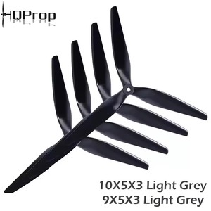 Hqprop HQ macroquad 10X5X3 9X5X3 10นิ้ว9นิ้วใบพัดไนลอนเสริมคาร์บอนสีดำ<span class=keywords><strong>3</strong></span>ใบพัดสำหรับ RC fdrones - Product Image 3