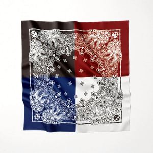 Foulard carré en soie pour femme, foulard à la texture soyeuse pour envelopper les cheveux et dormir la nuit - Product Image 1
