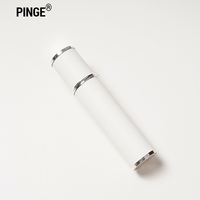 Flacon de parfum design 5ml 6ml 10ml Cylindre vide Atomiseur parfumé Marron foncé Coffret cadeau 6 pièces avec boîte et logo