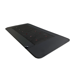 Health And Beauty Products 2 Zone Heating Infrared Sauna Mat Blanket With Crystals Healing Stones Red Light Therapy 