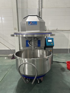 Mélangeur à spirale pour pâte avec bol amovible, capacité 300 kg de farine, <span class=keywords><strong>pétrin</strong></span> de boulangerie, machine à mélanger la pâte 500 litres - Product Image 2