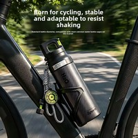 Nouvelle Tasse Isotherme Portable et Élégante en Acier Inoxydable avec Paille, Couvercle Anti-fuite, Maintien au Froid 6-12h, Idéale pour l'Été