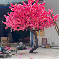 Arbre artificiel Sakura/Cherry Blossom rose de 10 pieds sur mesure pour restaurant et horticulture - Bagang Restaurant