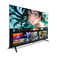 Televisor de Pantalla Grande de 43 50 55 65 75 85 100 Pulgadas, 4K UHD, Pantalla Completa, Televisores Inteligentes Android LED para Uso Doméstico