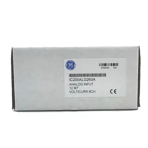 ยี่ห้อใหม่ 1 ชิ้น IC200ALG260A Emerson Versamax แรงดันไฟฟ้า/แอนะล็อกอินพุตโมดูล 12 บิตในสต็อก