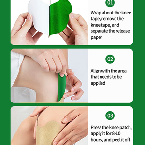 Patchs de soulagement de la douleur au genou à l'armoise, directement de l'usine, réduisent les douleurs articulaires et musculaires, sûrs et inoffensifs - Product Image 6