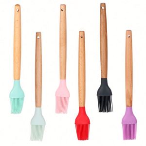 ชุดเครื่องครัวทำจากซิลิโคนพร้อมด้ามไม้33ชิ้นอุปกรณ์ครัวไม่ติดไม้ - Product Image 6