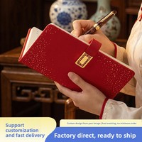 Ensemble cadeau bloc-notes A5 promotionnel, cadeau d'affaires, papier Dorland, matériau PU, bloc-notes relié par fil, boîte cadeau