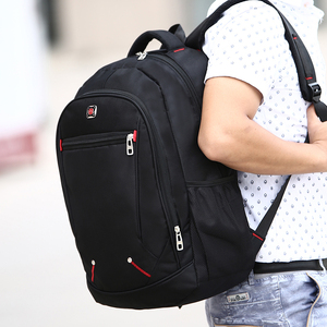 Sac à dos de voyage léger en Oxford imperméable grande capacité avec fermeture éclair antivol pour ordinateur portable et port USB - Product Image 6