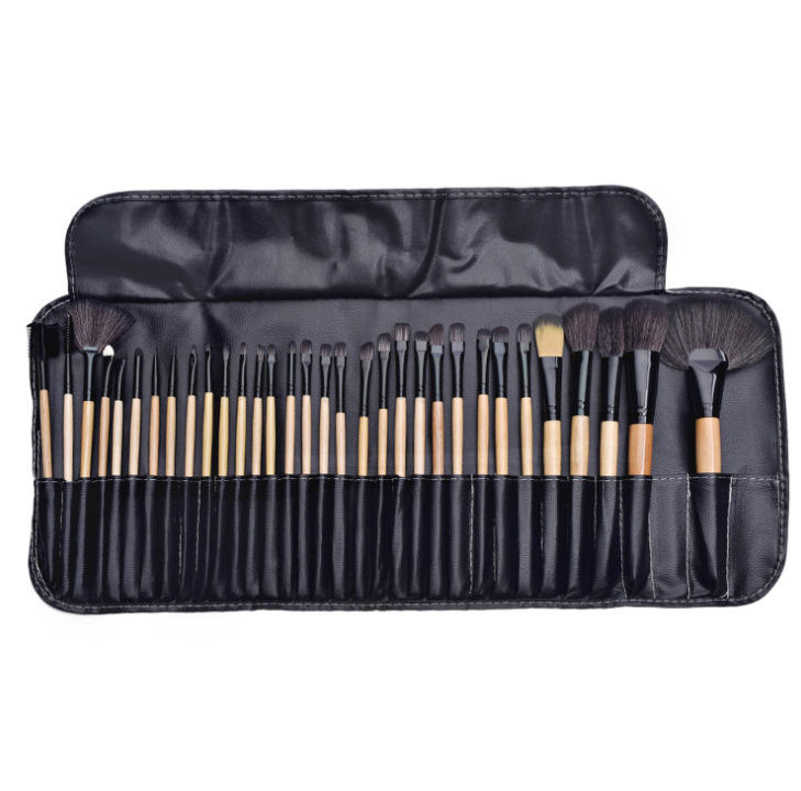 32pcs brush wood handle