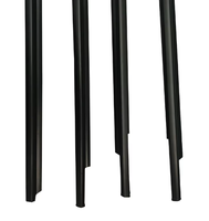 Garniture de moulure de fenêtre coupe-froid ceinture de joint de fenêtre extérieure de voiture pour Land Cruiser Prado 120 04-09