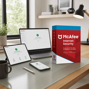 ซอฟต์แวร์ <span class=keywords><strong>McAfee</strong></span> <span class=keywords><strong>LiveSafe</strong></span> Internet Security สำหรับ MAC และอุปกรณ์ 1 เครื่อง ใช้ในบ้าน ป้องกัน 1 ปี มีสินค้าพร้อมส่ง - Product Image 4