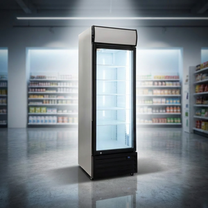 Réfrigérateur vertical de haute qualité avec porte en verre trempé pour boissons et bières, <span class=keywords><strong>vitrine</strong></span> réfrigérée - Product Image 2