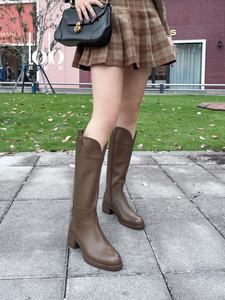 מגפי אמצע החורף בהתאמה אישית עם רוכסן, הבלעדית בעובי נוחות מוגברת ונעליים נעלי נשים לנשים - Product Image 6