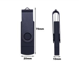 Ổ đĩa flash xoay đa năng OTG Type C/USB 2.0 3.0 cho điện thoại di động, dung lượng 4GB 8GB 16GB 32GB 64GB 128GB - Product Image 6