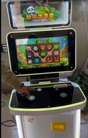 Jeux vidéo d'arcade à monnayeur remplaçant les machines à tickets - Construction en plastique robuste, prise universelle anglaise, utilisation en intérieur