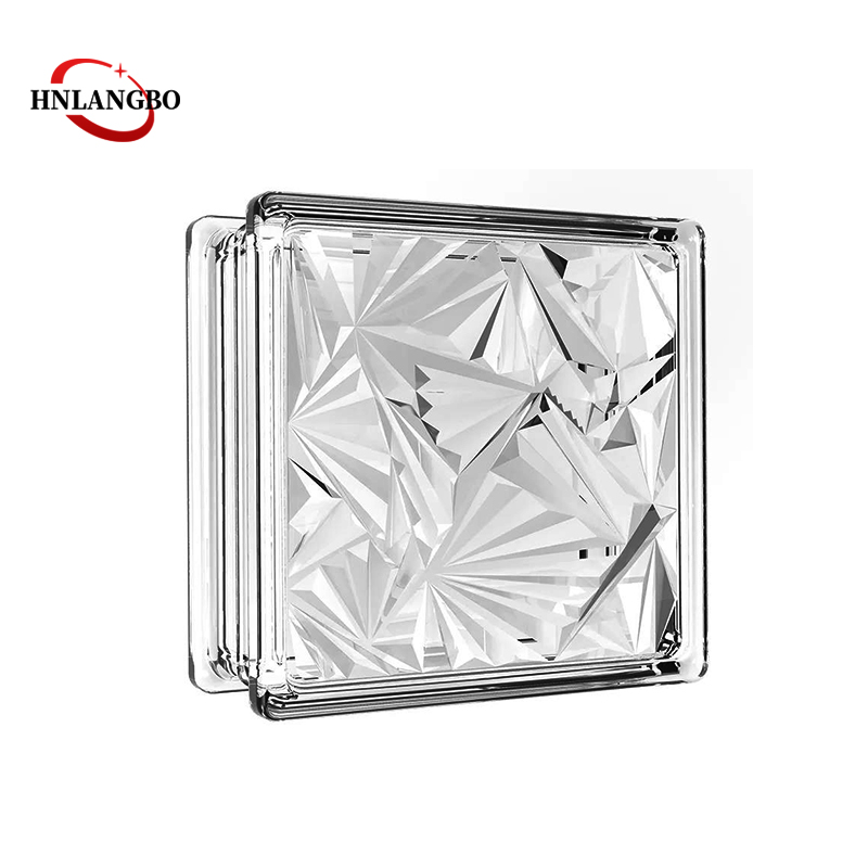 3. Лидер продаж, изготовленный на заказ декоративный стеклянный Хрустальный Кирпич по низкой цене