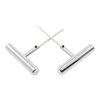Ensemble de 9 outils de réparation de pneus de voiture et de moto sous vide avec ruban adhésif Kit de réparation d'urgence de véhicule
