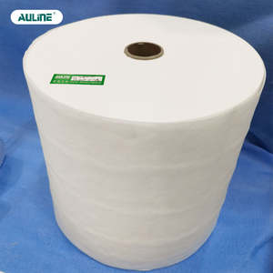 Eko yumuşak evrensel beyaz bükülmüş dantel endüstriyel kağıt havlu rulosu endüstriyel temizleme mendilleri Jumbo rulo - Product Image 1