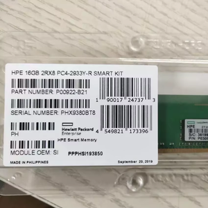 16GB DDR4-2933 ECC dual Rank 2Rx8 PC4-2933Y-R โมดูลหน่วยความจำ P00922-B21ผลิตในประเทศจีน - Product Image 1