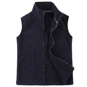 Gilet <span class=keywords><strong>Casual</strong></span> da <span class=keywords><strong>uomo</strong></span> in pile polare con gilet da esterno Plus Size con Design senza maniche e chiusura a cerniera per l'inverno - Product Image 5