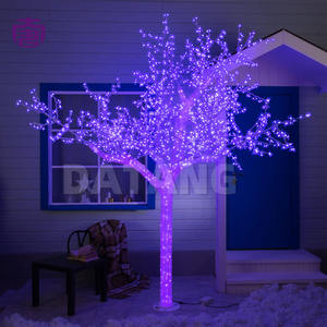 Guirlande lumineuse LED en PVC étanche pour extérieur, idéale pour la décoration de jardins, parcs, places, mariages et festivals - En vente - Product Image 6