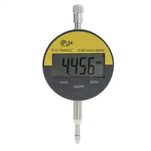 0.001mm IP54 Oil Proof 0-12.7mm/5" Range Gauge Digital Dial Indicator Precision 0.001mmTester Dial Indicator RS232 Data