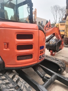HITACHI zaxis 55รถขุดขนาดมินิ Zx55usr 5.5ตันรถขุดมือสองสภาพดี