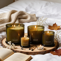 Boîte cadeau AIKUN de qualité supérieure, bougie aromathérapeutique à étiquette privée, décoration de chambre à coucher, ambiance calme et douce, bougie parfumée à la cire de soja