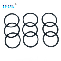 IVOK Fabrik Großhandel Standard Gummi-Material NBR/FKM Shore 70 O-Ringe 15,5mm/EPDM Silikon Automotive Dichtungen Kunststoffverpackung