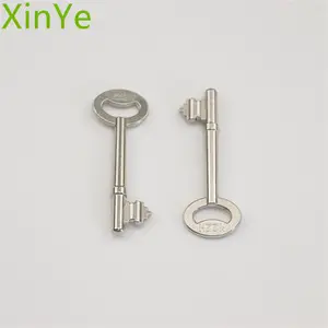XinYe थोक मूल्य उच्च गुणवत्ता पीतल दरवाजा चाबियाँ जस्ता धातु रिक्त कुंजी