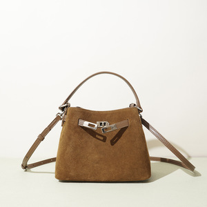 Bolso de Hombro Cuadrado Pequeño de Cuero Genuino para Mujer, Diseño Exclusivo de Alta Gama, Portátil, con Cierre Único, a la Moda, Primavera 2026 - Product Image 2