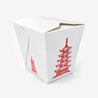 Contenants alimentaires chinois écologiques, boîte pliable pour huîtres, pour la vente à emporter, la restauration et la vente de nourriture de rue