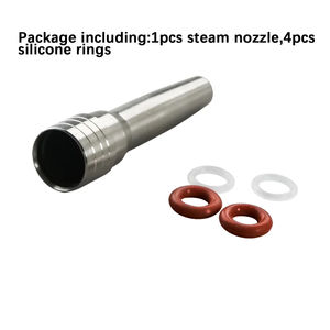 Buse à café en silicone à un trou, 1 pièce, accessoires de café Oem, buse vapeur en acier inoxydable - Product Image 6