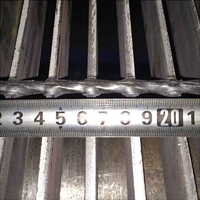 Rejilla de acero galvanizado de Grado Superior ASTM A1011 Q235 25x5mm 30x5mm Rejilla de acero Galv para escaleras