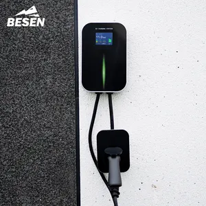 BESEN CHINA SUPPLIER 11 kW WALL BOX 16A 3PHASE LEVEL 2 QUICK EV CHARGING STATION CAR CHARGER