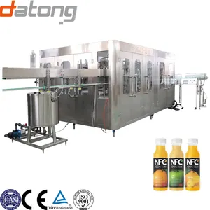 Ligne de production de machine de remplissage de jus de bouteilles PET Machine d'embouteillage de jus de citron