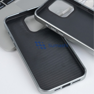 Étui de téléphone de luxe de style designer avec monogramme pour <span class=keywords><strong>iPhone</strong></span> 15 14 13 12 Pro Max, en cuir, antichoc, protection arrière - Product Image 5