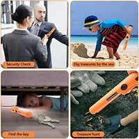 Détecteur de métaux GP-POINTERS, pointeur de métaux orange de haute qualité, étanche, détecteur d'or GP-Pointer 360, détecteur de métaux d'or