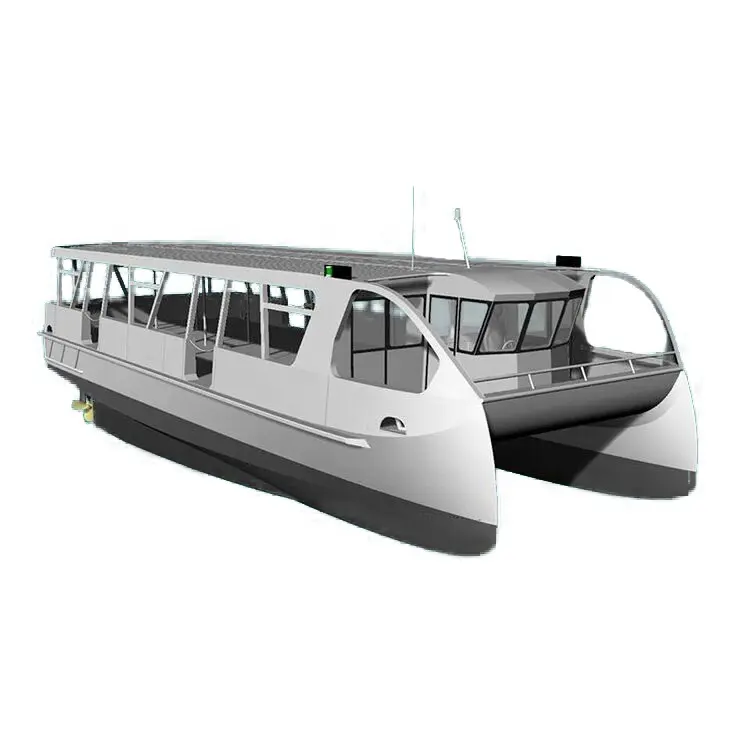 Barco catamaran de alumínio para passageiros, 60