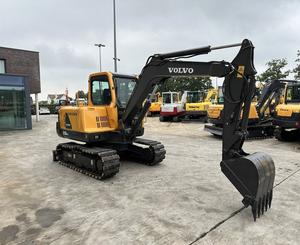 Excavadora Usada Volvo EC55B PRO en Oferta, Miniexcavadora de 5.5 Toneladas, Alta Potencia Hidráulica para Construcción, Carreteras, Granjas y Edificios - Product Image 6