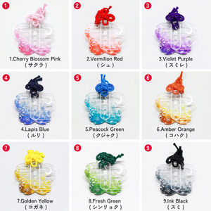กลิตเตอร์กลีบดอกซากุระ โอมาโมริ ของนำโชค พวงกุญแจอะคริลิคใส - Product Image 2