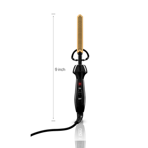 Lisseur et boucleur électrique multifonction haute température 450 pour barbe et perruques, peigne chauffant en céramique anti-brûlure pour voyage et usage domestique - Product Image 3