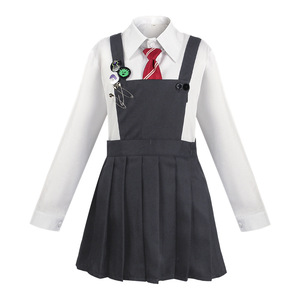 Ensemble de costumes de cosplay Matilda pour enfants de 8 à 13 ans, tenue de jeu de rôle anime printemps 2023 avec étiquette en tissu - Product Image 5