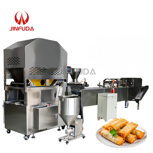 Máquina Automática para Envolver Crepas, Injera Etíope, Máquina para Envolver Rollitos Primavera, Uso Doméstico y en Restaurantes, 220V, para Masa - Product Image 1