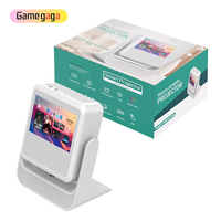 Proyector 3D de Doble Pantalla Gamegaga A2 Pro 1080P Android 12, 800 Lúmenes, Enfoque Automático, WiFi 2.4G 5G, Soporte Ajustable