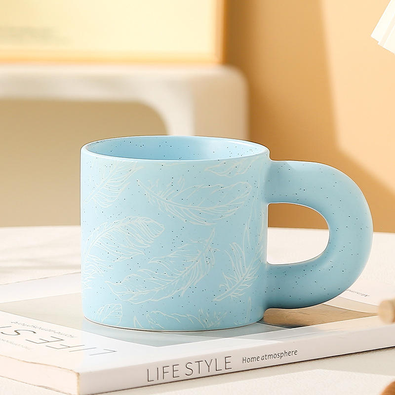 Plume Mat Bleu Sésame